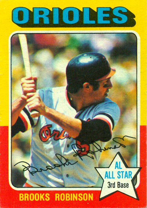 1975 Topps Brooks Robinson baseball card